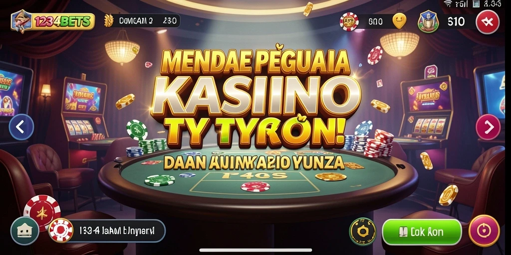Tampilan gameplay <strong>1234BETS</strong> yang memukau saat Anda membangun kasino.