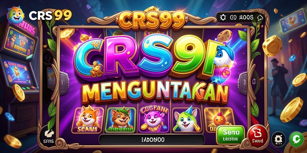 Screenshot gameplay CRS99 menunjukkan grafis menakjubkan dengan suasana slot yang mendebarkan.