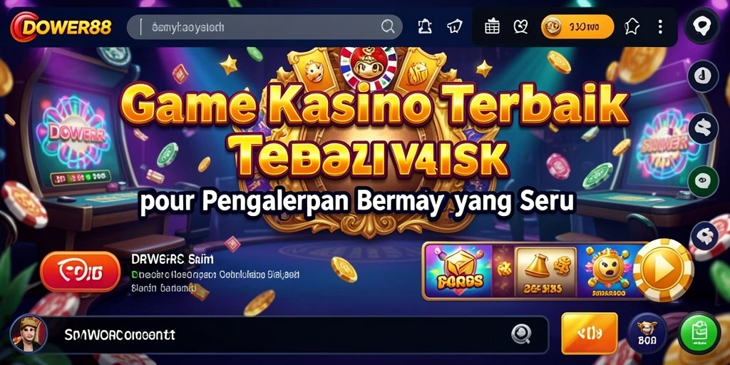 Tampilan gameplay DOWER88 yang menarik dan interaktif.