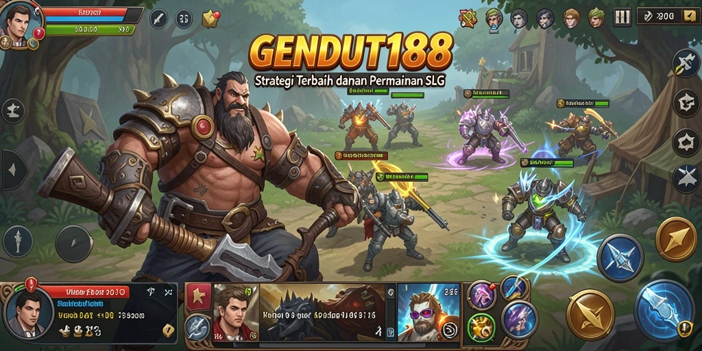 Tampilan permainan SLG yang menarik dari GENDUT188.