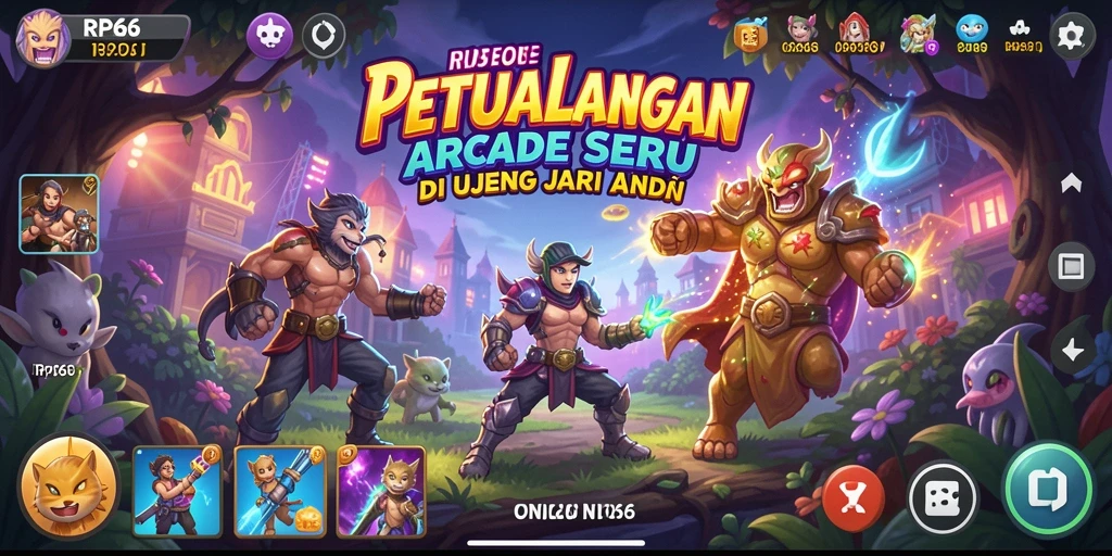 Tangkapan layar game RP66 dengan aksi gameplay arcade yang seru.